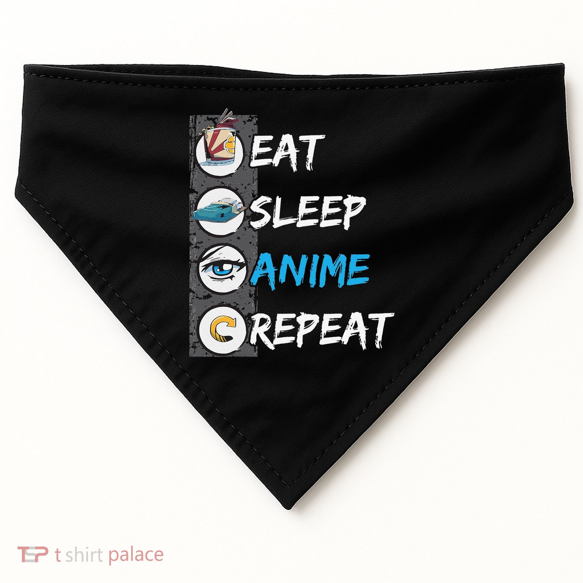 Anime Ramen USA-Made Doggie Bandana