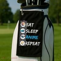 Anime Ramen Golf Towel thumb 2