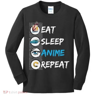 Anime Ramen Kids Long Sleeve Shirt
