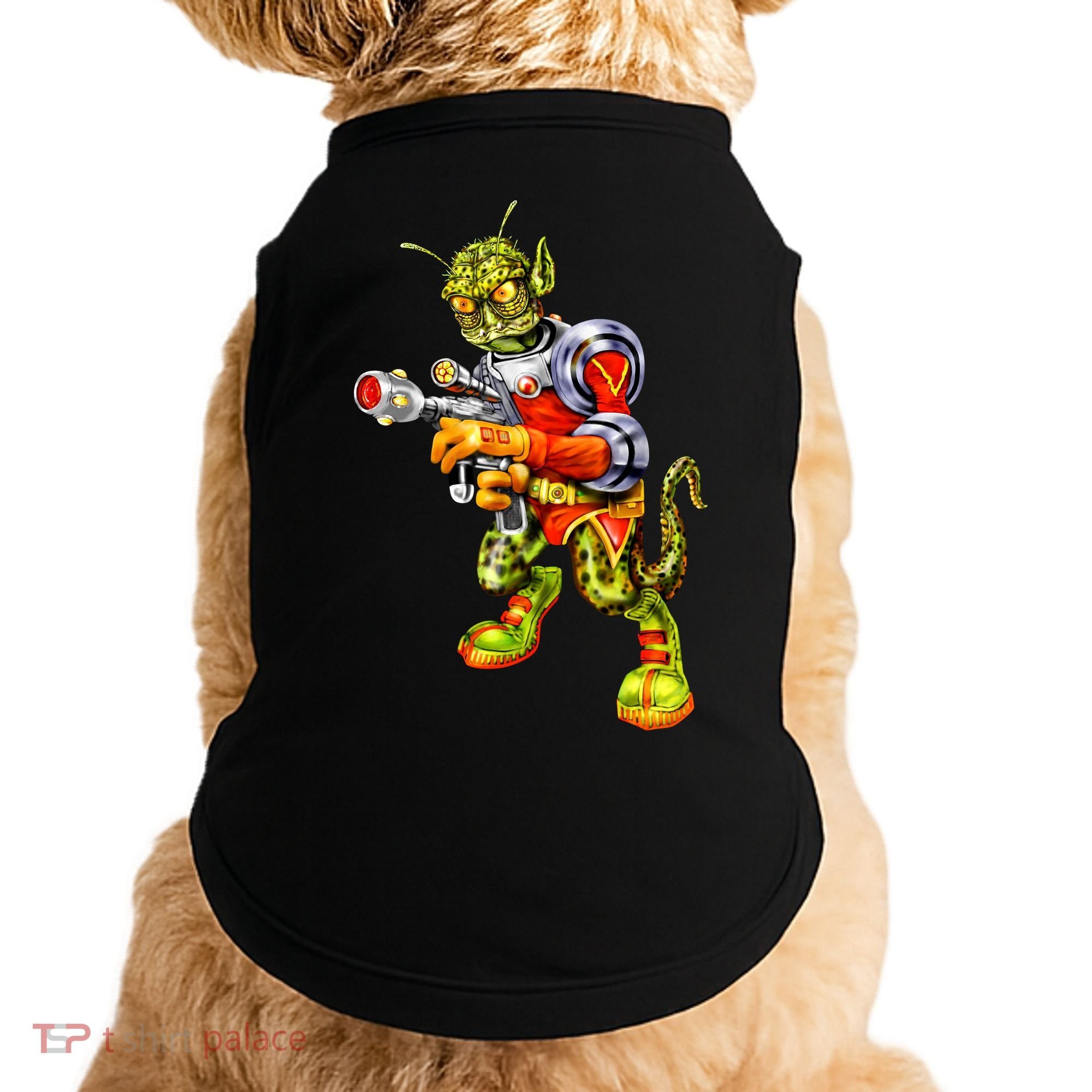 Alien Reptilian Doggie Tank