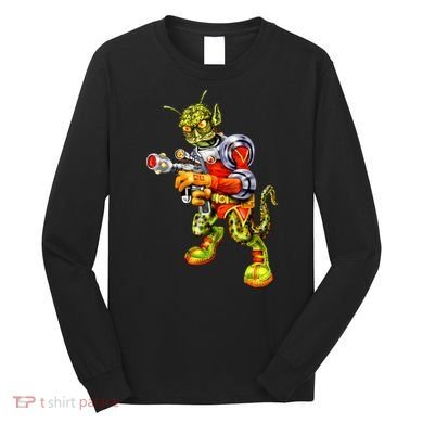 Alien Reptilian Long Sleeve Shirt