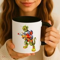 Alien Reptilian Coffee Mug thumb 3