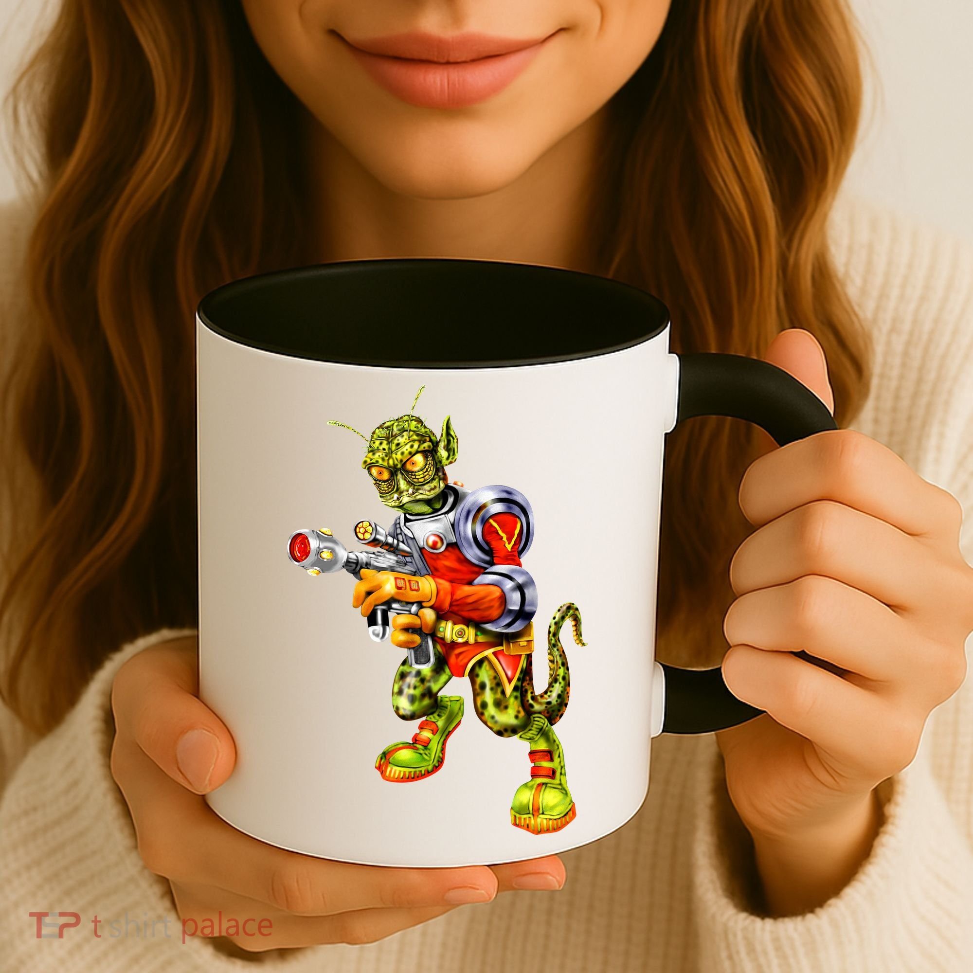 Alien Reptilian Coffee Mug