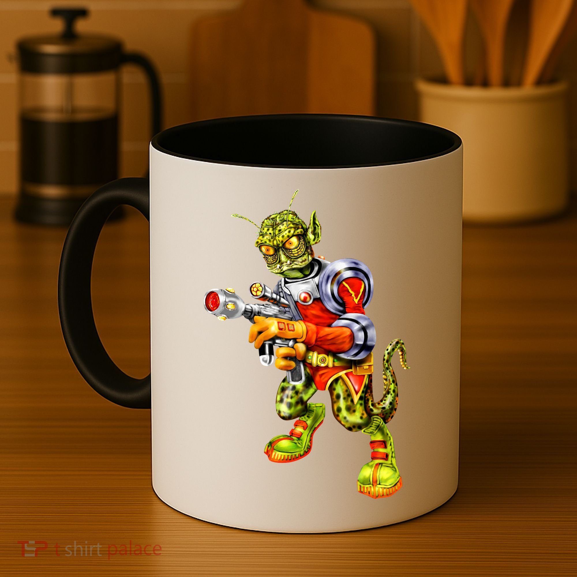 Alien Reptilian Coffee Mug