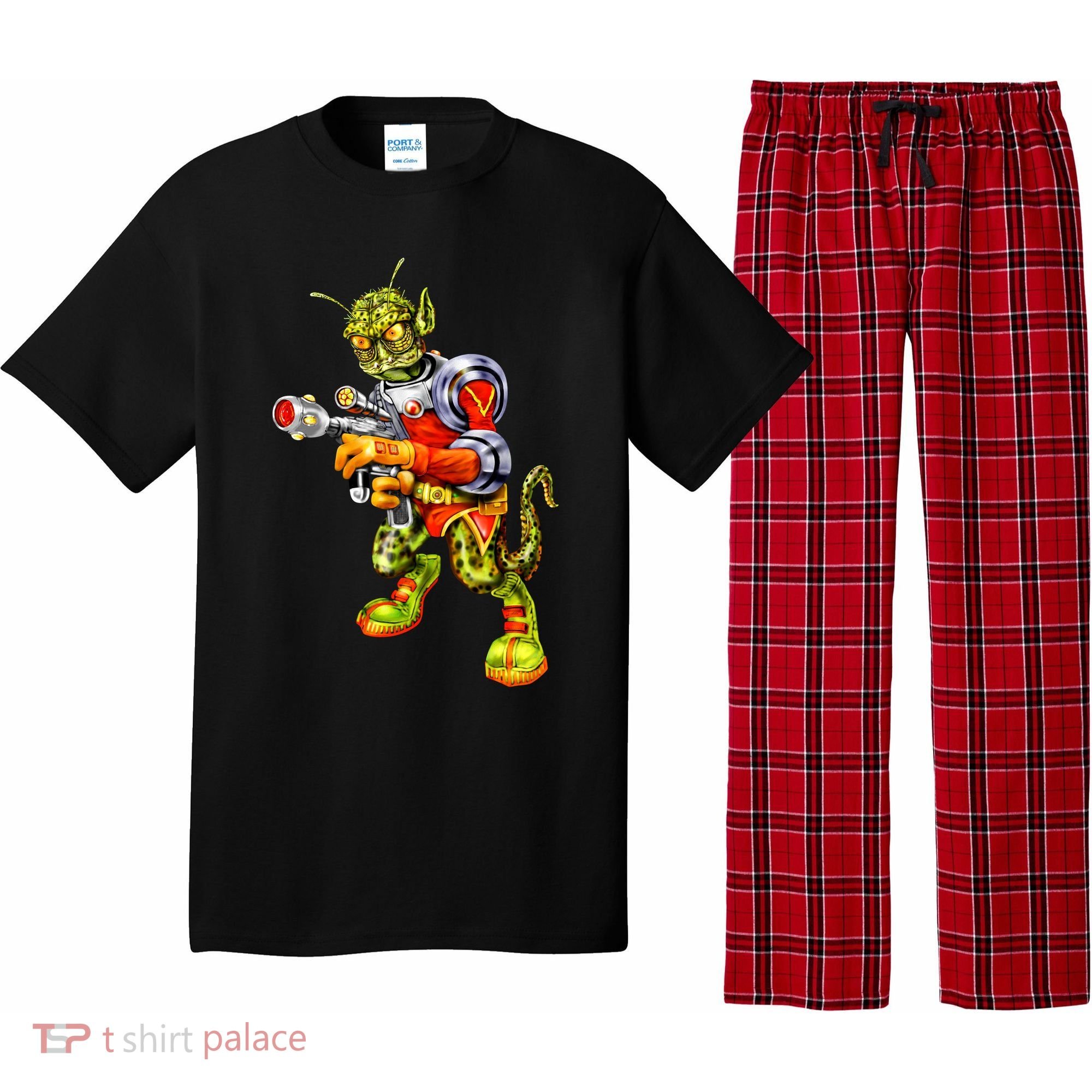 Alien Reptilian Pajama Set