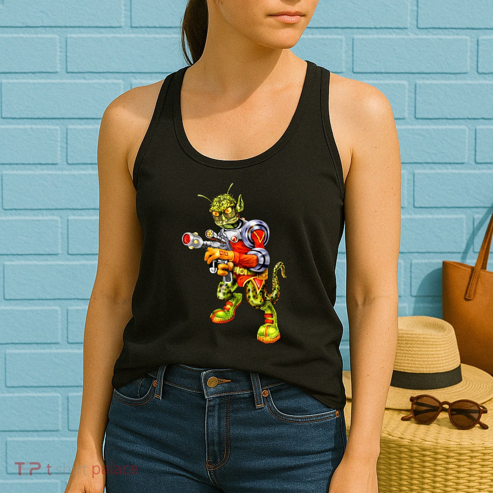 Alien Reptilian Women's Tank Top