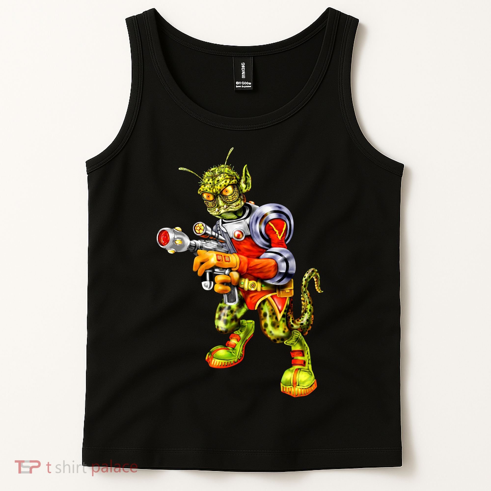 Alien Reptilian Tank Top