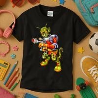 Alien Reptilian Kids T-Shirt thumb 3