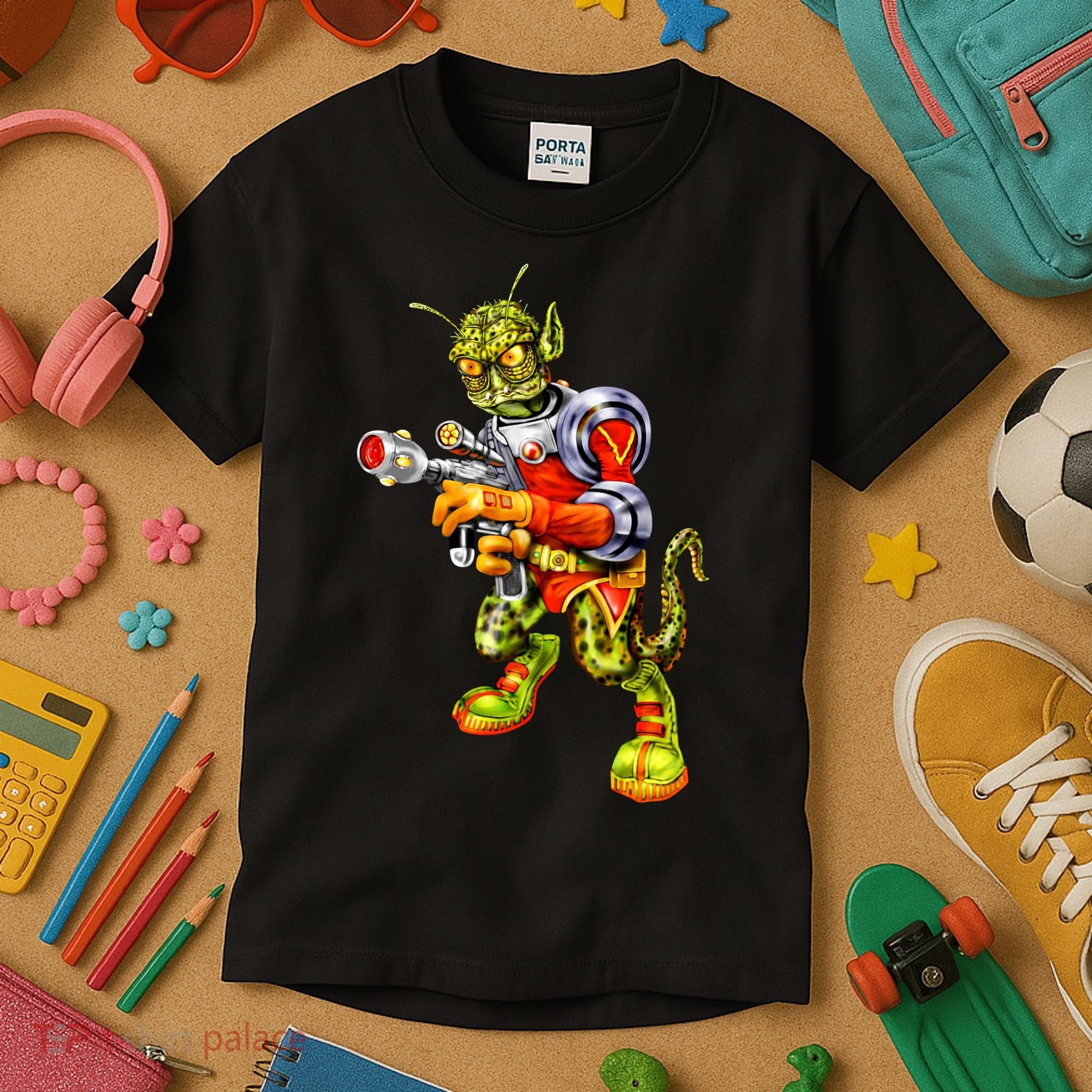 Alien Reptilian Kids T-Shirt