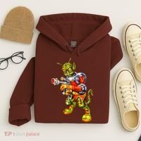 Alien Reptilian Hoodie thumb 4