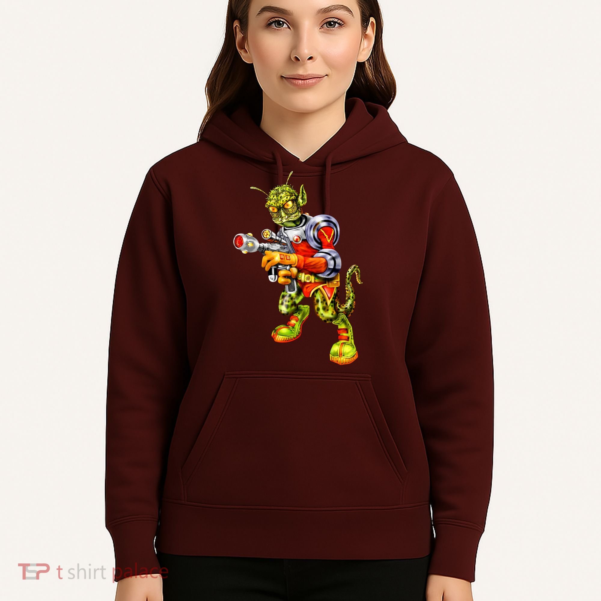 Alien Reptilian Hoodie