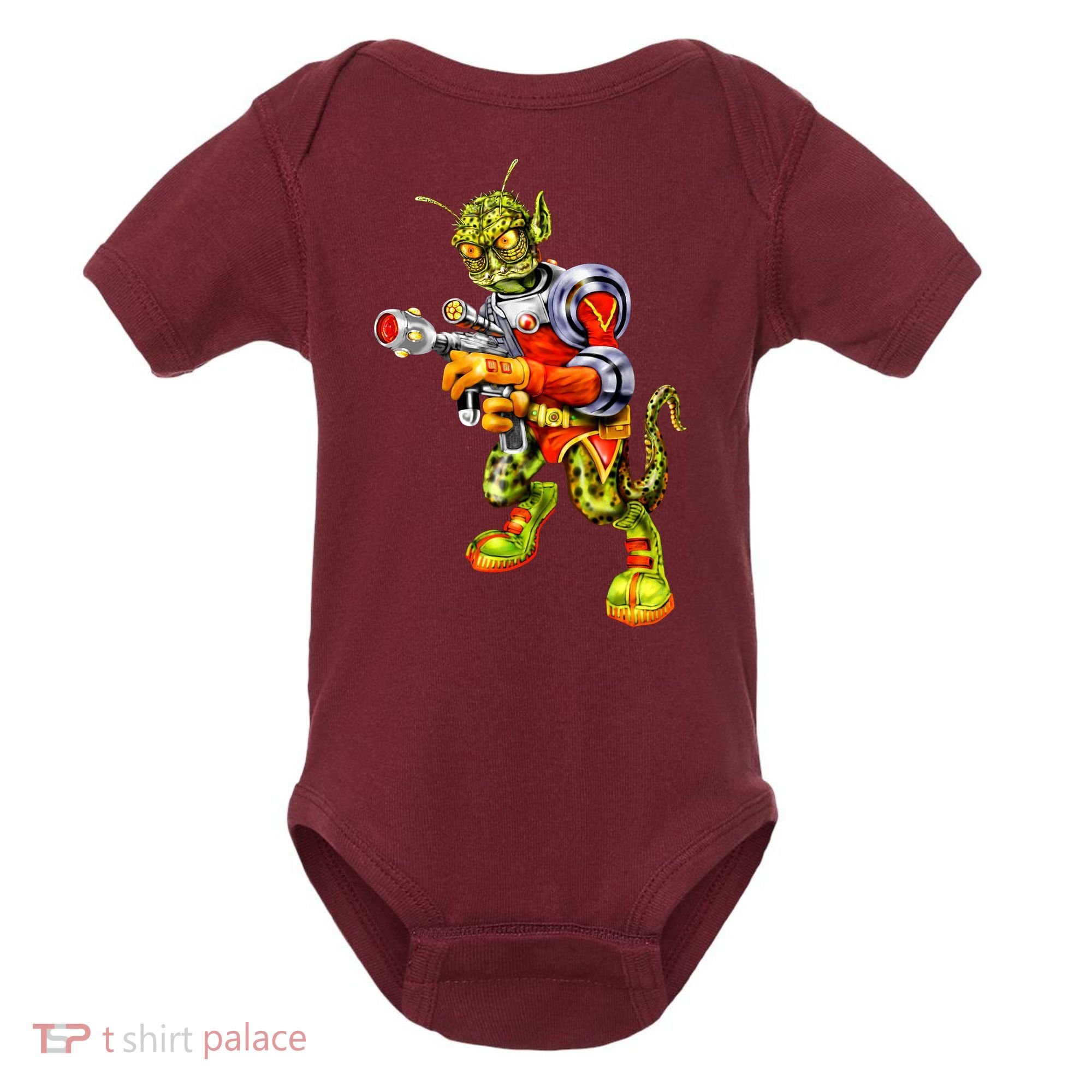 Alien Reptilian Baby Bodysuit
