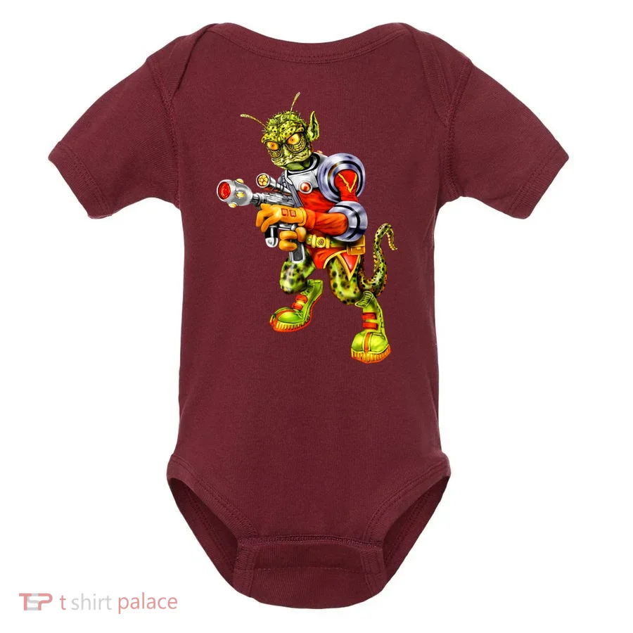 Alien Reptilian Baby Bodysuit