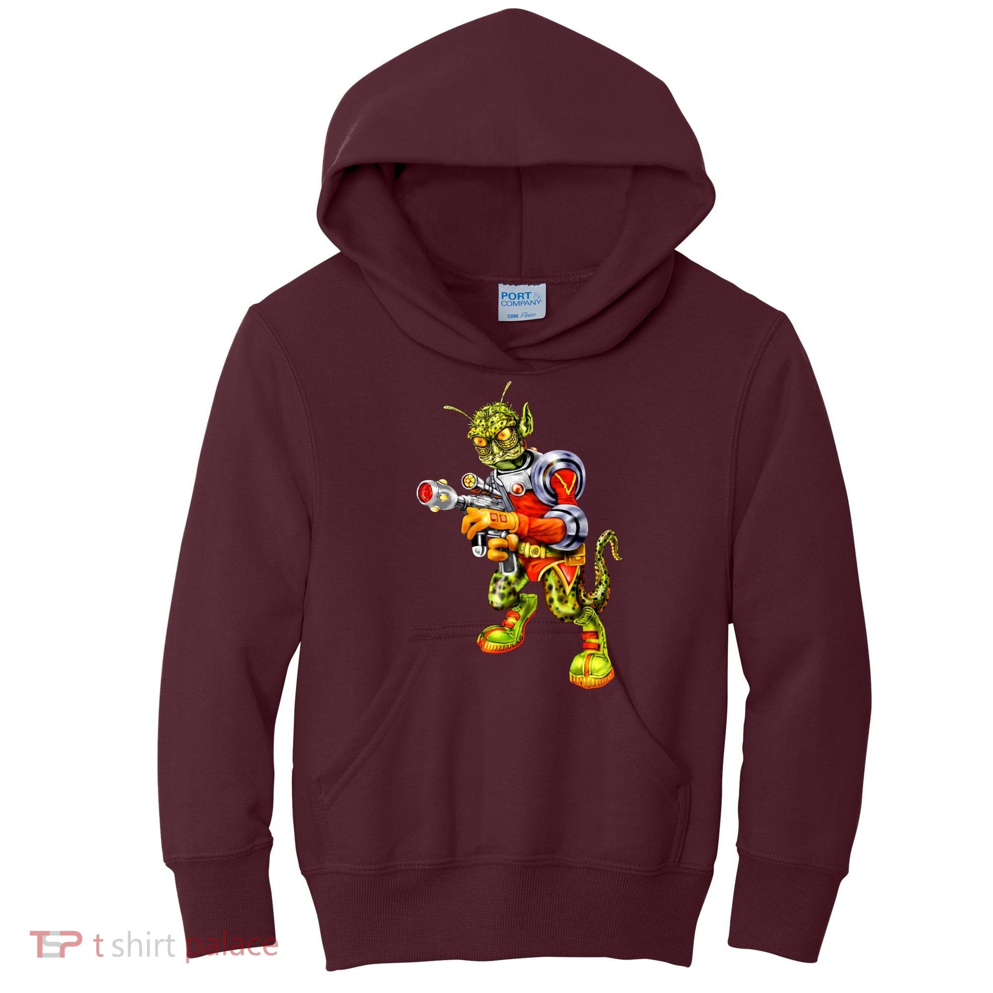 Alien Reptilian Kids Hoodie