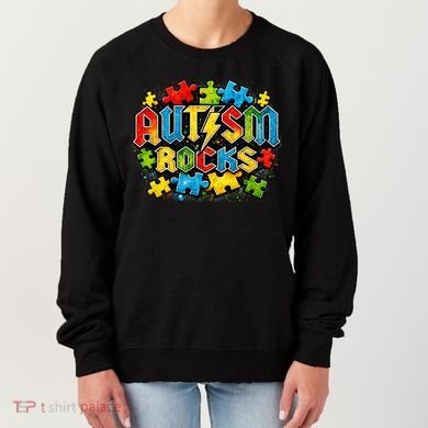 Autism Rocks Women's Sweatshirt