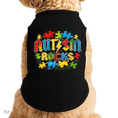 Autism Rocks Doggie Tank
