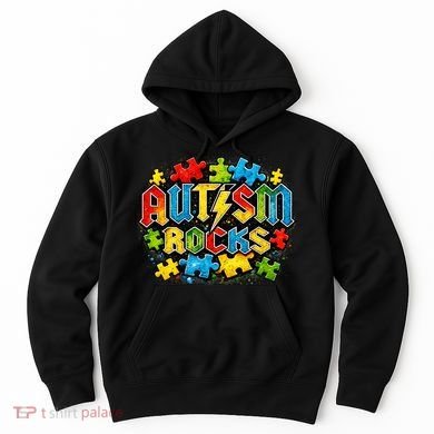 Autism Rocks Hoodie