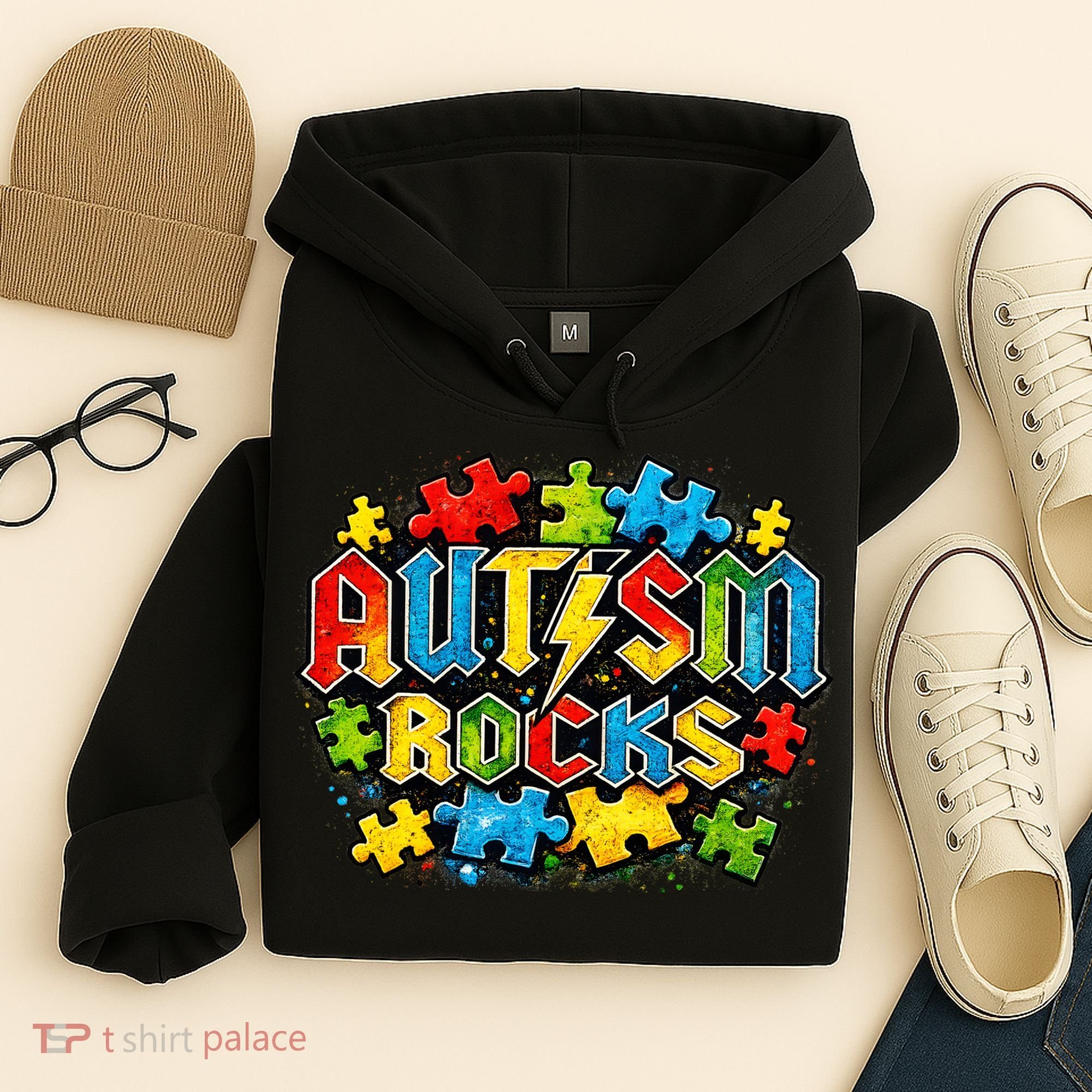 Autism Rocks Hoodie