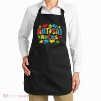 Autism Rocks Apron thumb 2