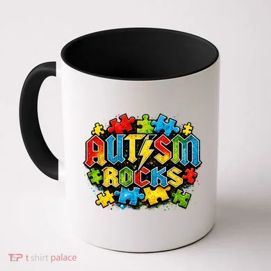 Autism Rocks Coffee Mug