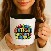 Autism Rocks Coffee Mug thumb 3