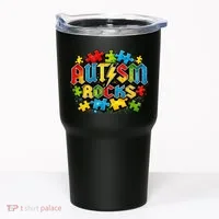 Autism Rocks Tumbler thumb 0