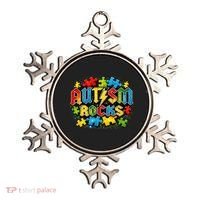 Autism Rocks Ornament thumb 0