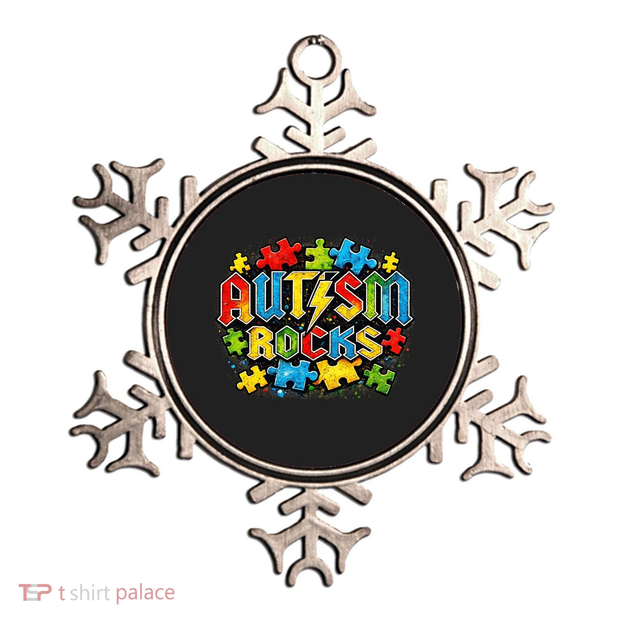 Autism Rocks Ornament