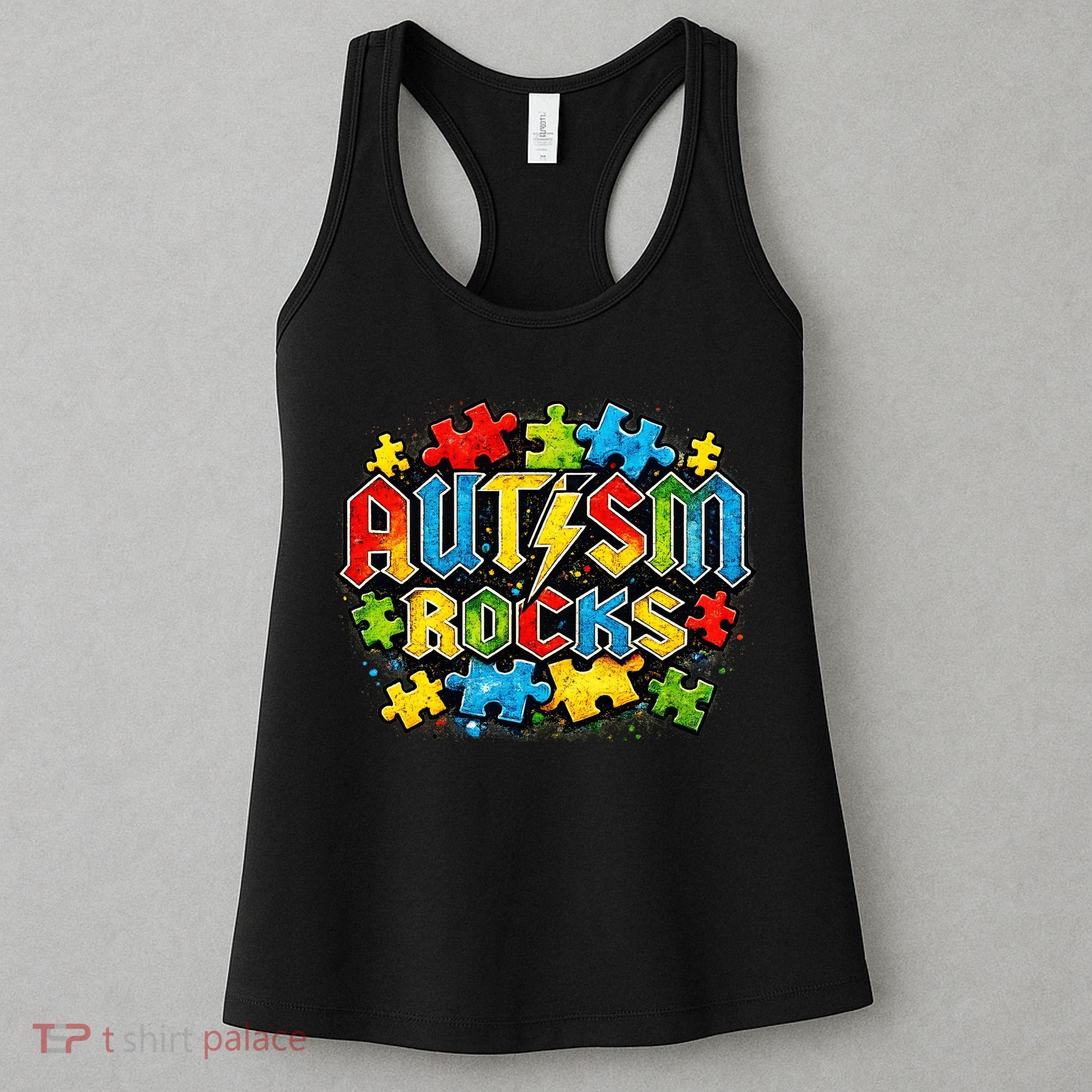 Autism Rocks Women's Tank Top