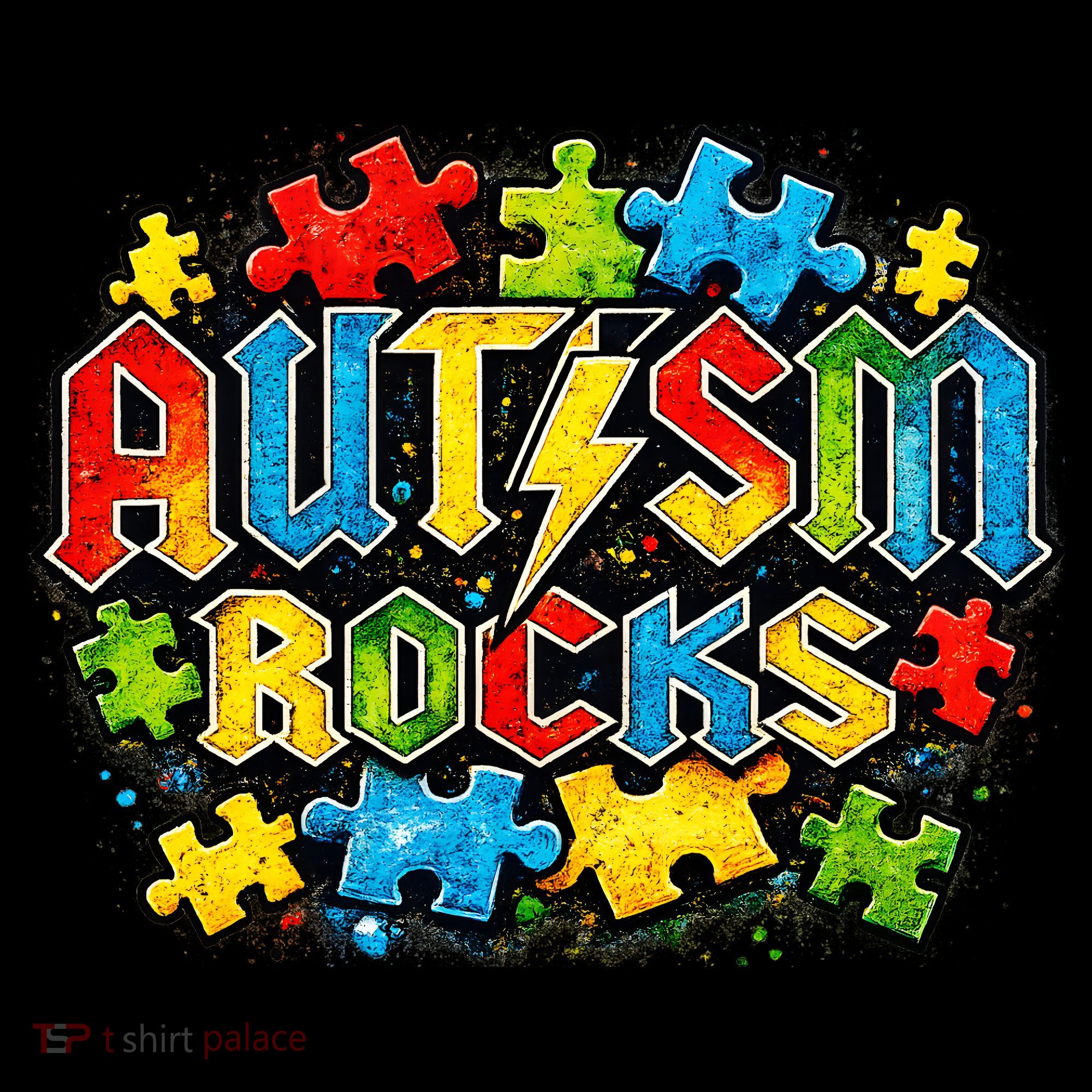 Autism Rocks Women's Tank Top