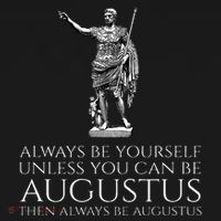 Ancient Rome Always Be Yourself Unless You Can Be Augustus Women's Long Sleeve Shirt thumb 2