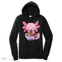 Axolotl Ramen Anime Kawaii Eating Women's Hoodie thumb 0