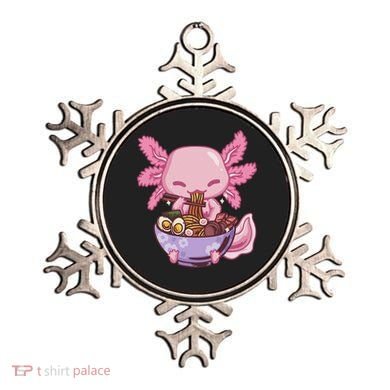 Axolotl Ramen Anime Kawaii Eating Ornament