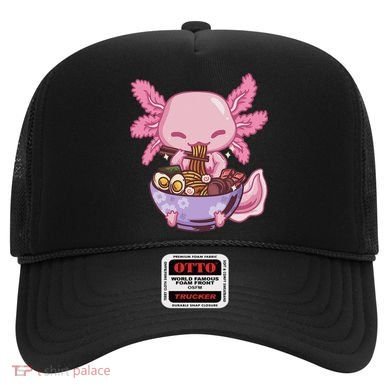 Axolotl Ramen Anime Kawaii Eating Hat