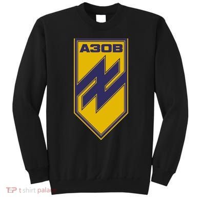 Azov Regiment A30B Azov Battalion Ukraine Sweatshirt