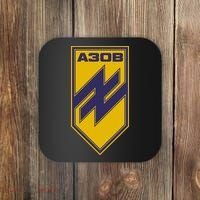 Azov Regiment A30B Azov Battalion Ukraine Coaster thumb 0