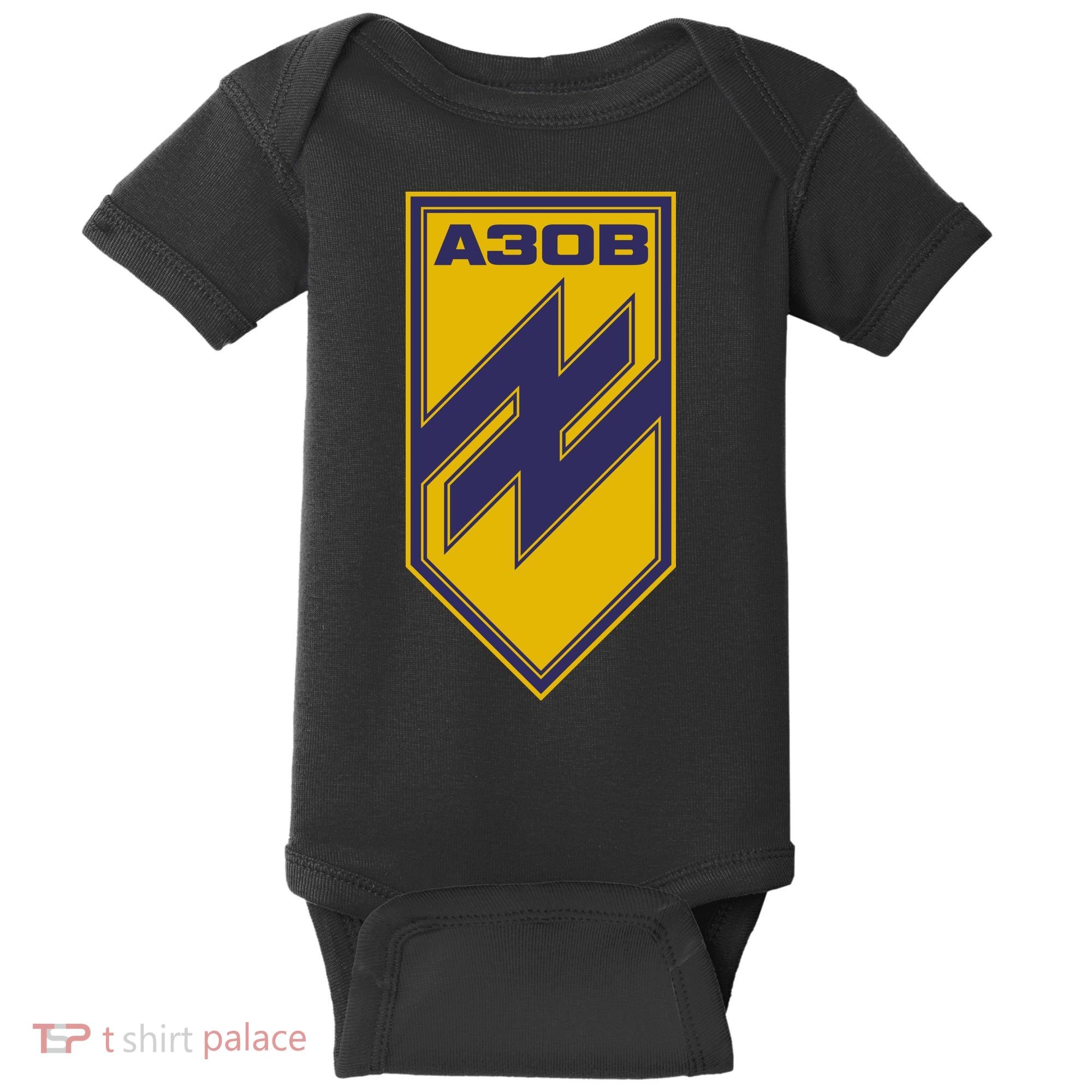Azov Regiment A30B Azov Battalion Ukraine Baby Bodysuit