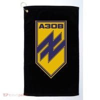 Azov Regiment A30B Azov Battalion Ukraine Golf Towel thumb 0