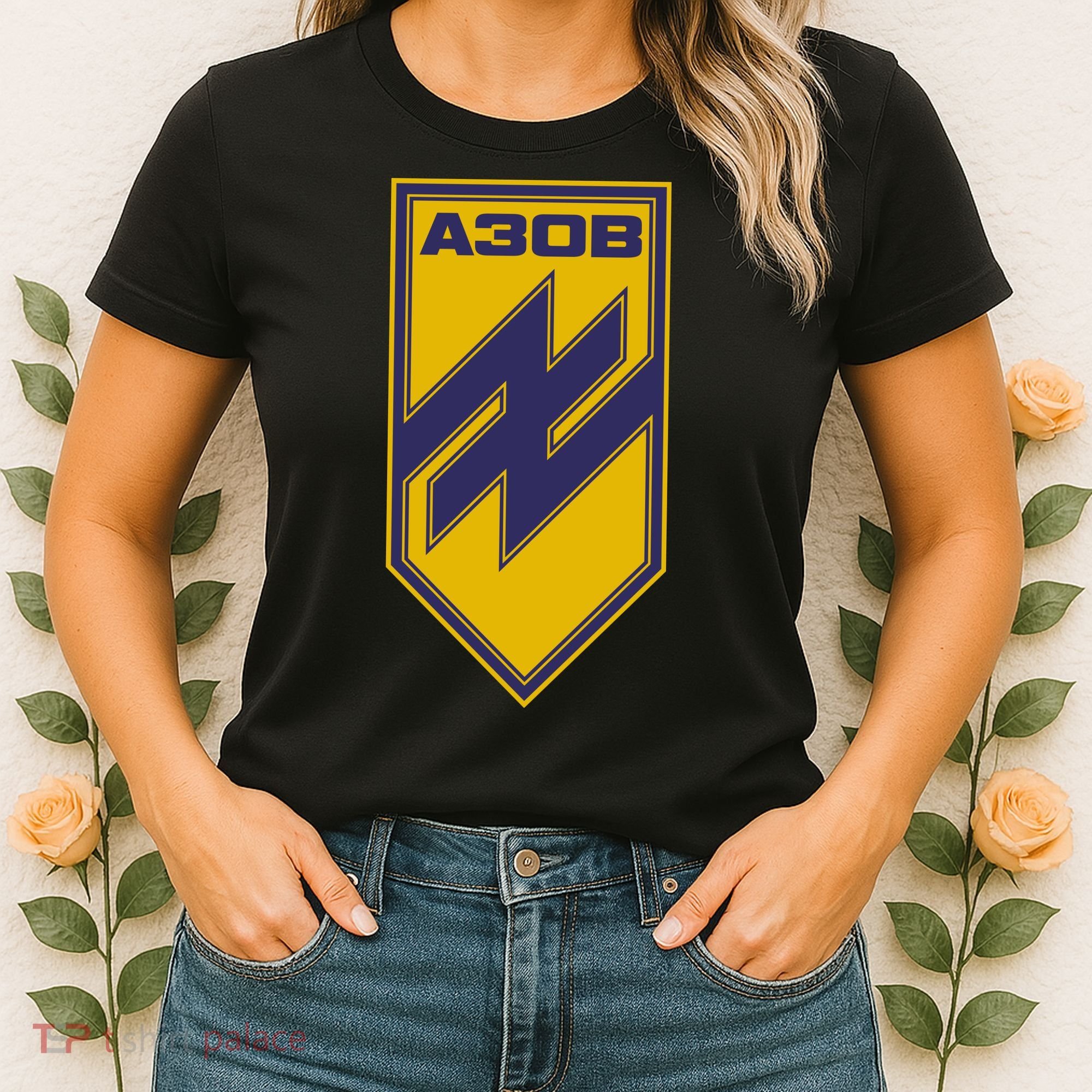 Azov Regiment A30B Azov Battalion Ukraine Women's T-Shirt