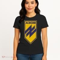 Azov Regiment A30B Azov Battalion Ukraine Women's T-Shirt thumb 4