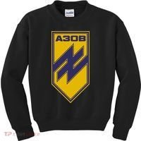 Azov Regiment A30B Azov Battalion Ukraine Kids Sweatshirt thumb 0