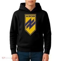 Azov Regiment A30B Azov Battalion Ukraine Kids Hoodie thumb 4