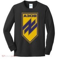 Azov Regiment A30B Azov Battalion Ukraine Kids Long Sleeve Shirt thumb 0