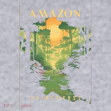 Amazon Rainforest Women's Racerback Cropped Tank