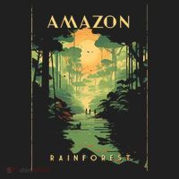 Amazon Rainforest 7 Panel Mesh Trucker Snapback Hat thumb 2