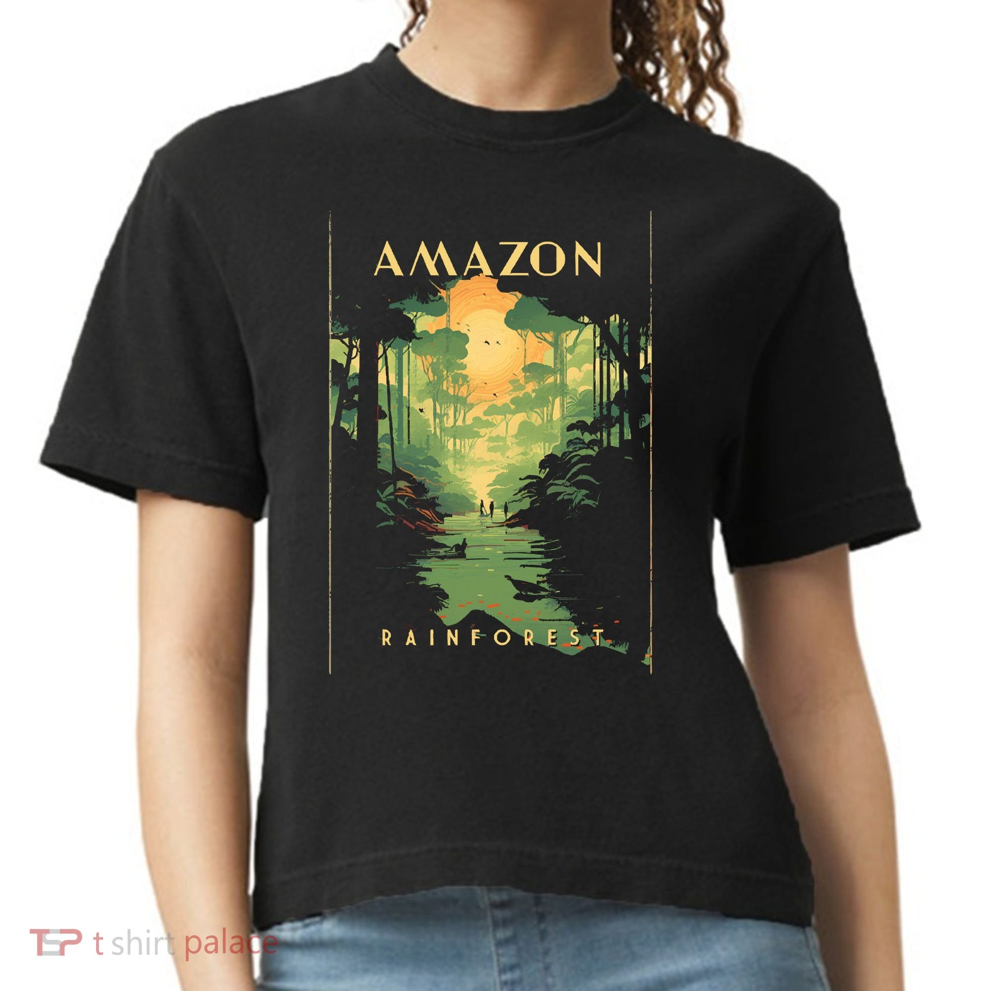 Amazon Rainforest Comfort Colors Boxy T-Shirt