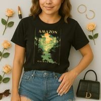Amazon Rainforest Comfort Colors Boxy T-Shirt thumb 2