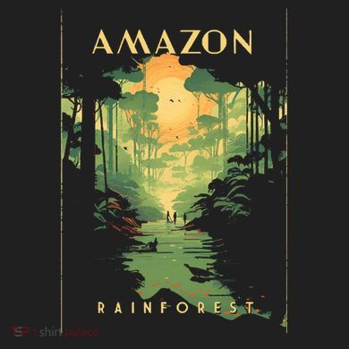 Amazon Rainforest Ladies Heavyweight Boxy Pullover Hoodie