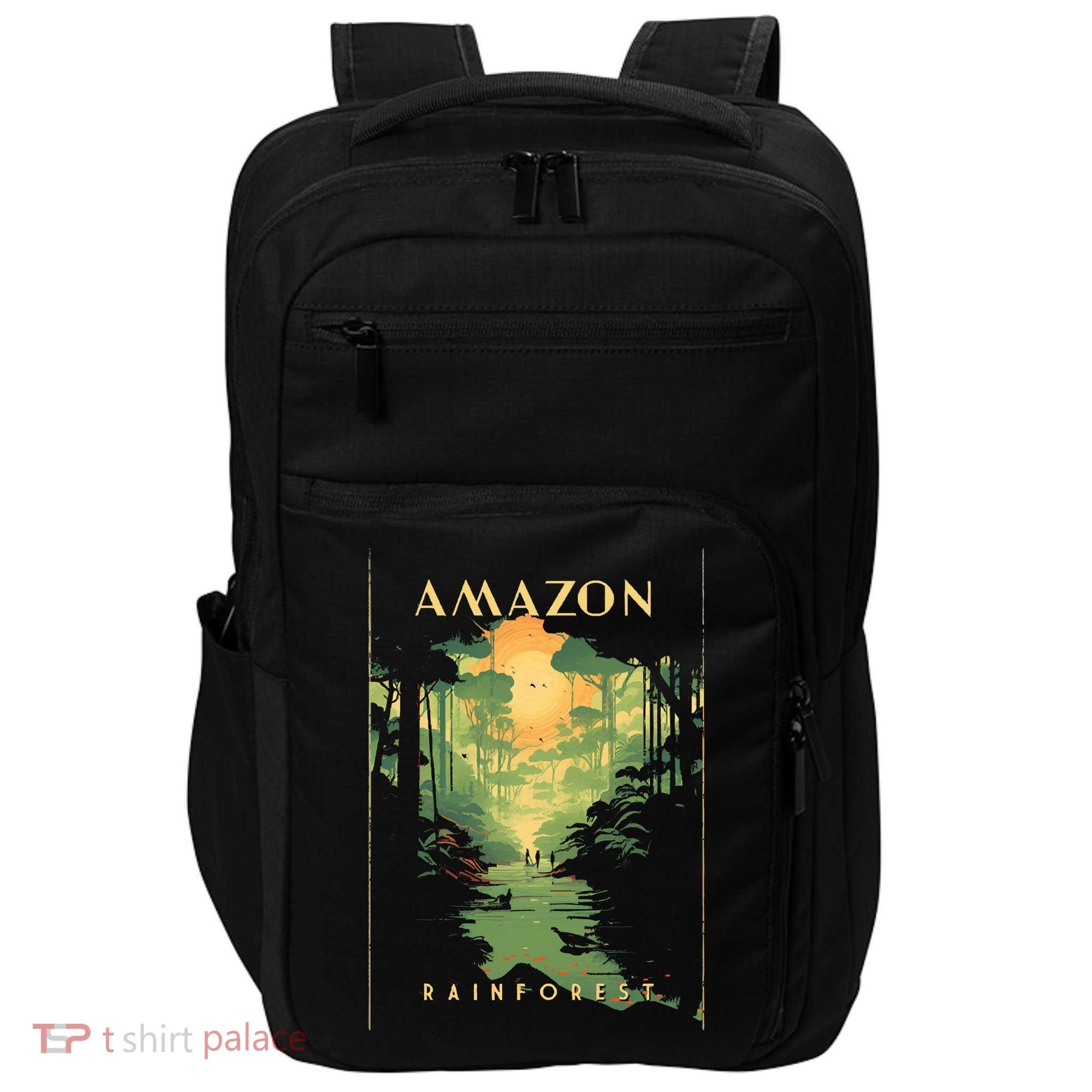 Amazon Rainforest Impact Tech Backpack