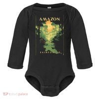 Amazon Rainforest Baby Long Sleeve Bodysuit thumb 0